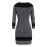 [Chic Plus Size Dress] Plus Size Women's Casual Chic Long Sleeve Dress - Stretchy Office to Party Outfit, Flattering Fit for Everyday & Formal Events, Machine Washable Fall/Spring Attire, Comfortable Material, Versatile Fashion