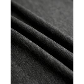 [Season Versatile] Women's Yin Yang Tree of Life Graphic T-Shirt - Short Sleeve Crew Neck, Dark Gray with Colorful Night Sky Design, Casual Summer & Spring Top, Casual Wear Top|Tree Of Life Design|Smooth Texture Shirt